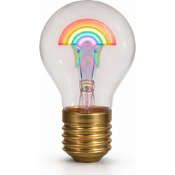 Light Me Up - Επαναφορτιζόμενη Επιτραπέζια Λάμπα LED Rainbow