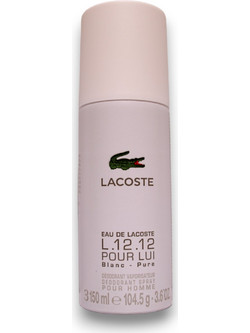Lacoste L.12.12 Pour Lui Blanc Αποσμητικό Spray 150ml