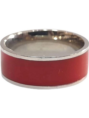 BD Jewelery Δαχτυλίδι από Ατσάλι Κόκκινο HRK-2004
