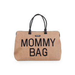 Childhome Mommy Τσάντα Αλλαξιέρα Μαιευτηρίου Ώμου & Χειρός Raffia