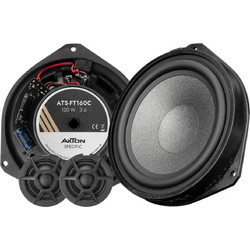 Axton Specific ATS-FT160C Σετ Ηχεία Αυτοκινήτου Διαιρούμενα 6.5" 2 Δρόμων 80W RMS