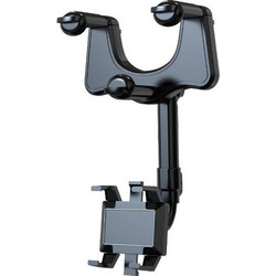 Βάση Αυτοκινήτου Για Κινητό 360 Car Rearview Mirror Phone Holder Μαύρη