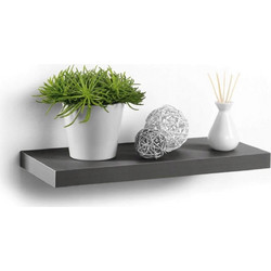 Ράφι Τοίχου Homea με διαστάσεις 50x22.8x3.4cm - Antracite Grey 6RAN791GR