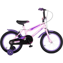 Orient Bikes Tiger Girl Παιδικό Ποδήλατο Πόλης 16" Μωβ Ροζ