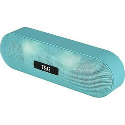 T&G TG-148 Ηχείο Bluetooth 10W με Ραδιόφωνο Τιρκουάζ