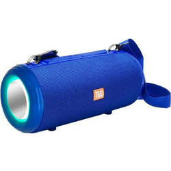 T&G TG-537 Αδιάβροχο Ηχείο Bluetooth 10W με Ραδιόφωνο Royal Blue