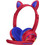 AKZ-020 Gaming Headset On Ear Red