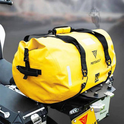 Motowolf Σάκος Ουράς Μοτοσυκλέτας Αδιάβροχος 66lt σε Κίτρινο Χρώμα MDL0701B