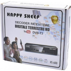 Αποκωδικοποιητής - Ψηφιακός Δέκτης DVB-T3 HDMI 1080P Digital Box HS-600