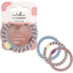 Invisibobble Twistar Lavender Braids Λαστιχάκια Μαλλιών 3τμχ