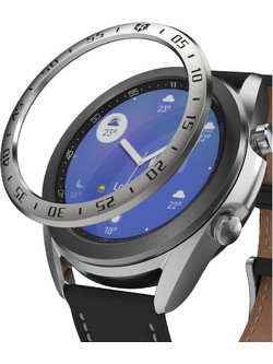 Ringke(R) Stainless Bezel για το Galaxy Watch 3 (41mm) Silver (GW3-41-01)