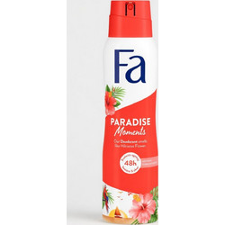 Fa Paradise Moments Γυναικείο Αποσμητικό Spray 48h Χωρίς Αλουμίνιο 150ml