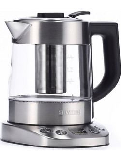 Severin WK 3473 Γυάλινος Βραστήρας 1lt 2200W με Ρύθμιση Θερμοκρασίας