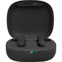 JBL Wave Flex Ακουστικά Bluetooth Earbud Ανθεκτικά στο Νερό Black