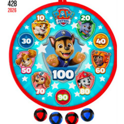Στόχος Paw Patrol με Μπαλάκια Σκρατς 28εκ