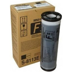 Riso S-8113E Black Πακέτο 2 Μελανιών Εκτυπωτή Inkjet