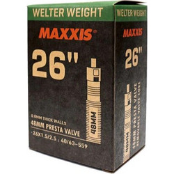 MAXXIS 26X1.5/2.5 FV 48mm ΑΕΡΟΘΑΛΑΜΟΣ ΠΟΔΗΛΑΤΟΥ WELTER WEIGHT