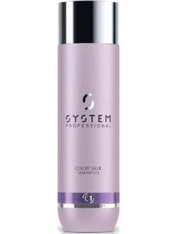 System Professional Fibra Color Save C1 Σαμπουάν για Προστασία Χρώματος για Βαμμένα Μαλλιά 250ml