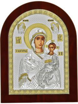 PRINCE SILVERO ΑΣΗΜΕΝΙΑ ΟΡΘΟΔΟΞΗ ΕΙΚΟΝΑ ΟΔΗΓΗΤΡΙΑ 15x21cm MA/E1156BX