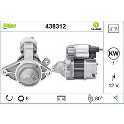 VALEO 438312 - VALEO ΜΙΖΑ TOYOTA
