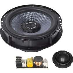 Gladen ONE 165 AUDI A3-M Σετ Ηχεία Αυτοκινήτου Διαιρούμενα 6.5" 2 Δρόμων