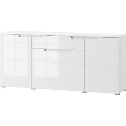 Μπουφές Aurora 4D1S Λευκό 180x40x80