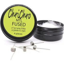 ChriChro Premade Coils MTL Fused - 4 Τεμάχια