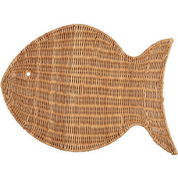 Σουπλά Fishy Καφέ 43x33εκ