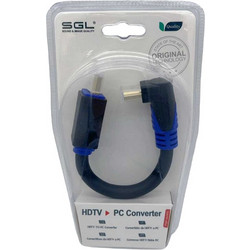 Αντάπτορας καλώδιο HDMI γωνιακό 90 - A1592F-02 - Male/Male - 098050 SGL