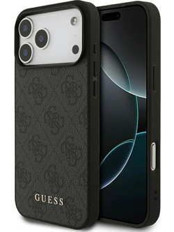 Guess 4G Classic Logo Back Cover Black (iPhone 18 Pro Max / 17 Pro Max)