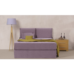 Linea Strom Joys Κρεβάτι Υπέρδιπλο Υφασμάτινο 160x200cm