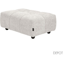 Σκαμπό - Πουφ Tomos 71-0176 101x68x41cm Beige