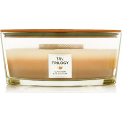 WoodWick Trilogy αρωματικό κερί 453,6 g τύπος Cafe Sweets