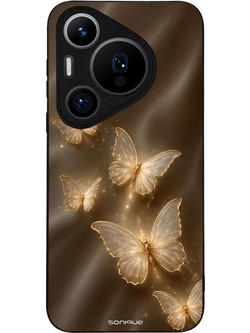 Sonique DIVA Series Θήκη Gold Butterflies (Huawei Pura 70 Pro)