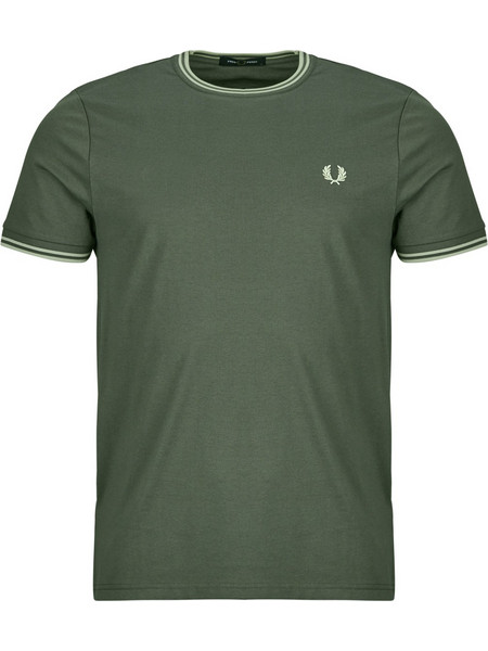 T-shirt με κοντά μανίκια Fred Perry TWIN TIPPED T-SHIRT