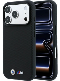 BMW M Quadrille Kevlar Metal Logo MagSafe Θήκη Black (iPhone 18 Pro Max / 17 Pro Max)
