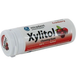 Euromed Xylitol Οδοντότσιχλα με γεύση Κράνμπερι 30gums