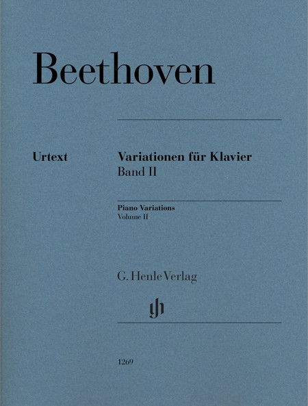 G. Henle Verlag Ludwig van Beethoven - Piano Variations, Volume II