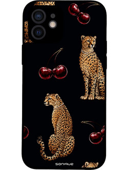 Sonique DIVA Series Θήκη Cherry Cheetah (iPhone 12)