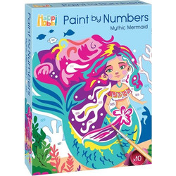 HAPPIHOBBI PAINT BY NUMBERS MYTHICAL MERMAID 1038-41030