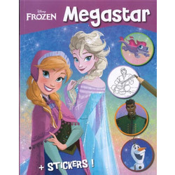 ΧΡΩΜΟΣΕΛΙΔΕΣ MEGASTAR ΜΕ STICKERS