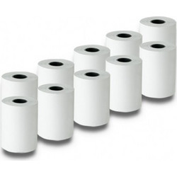 Qoltec 51896 Thermal roll 57 x 20 | 55g / m2 | 10 pcs. | BPA free 51896