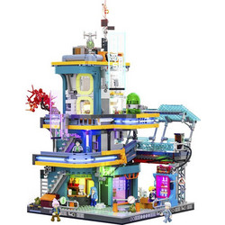 Lumibricks Cyberpunk Neoncity - Apartment