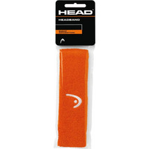 Head Logo Headband Πορτοκαλί