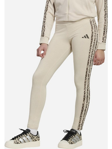 adidas Παιδικό Κολάν Animal print Μπεζ