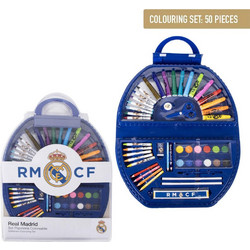 Real Madrid Cf Stationery Set 50 Pcs