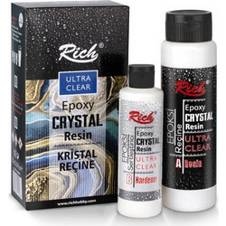 Rich 500ml Υγρό Γυαλί & 250ml Καταλύτης Ultra Clear