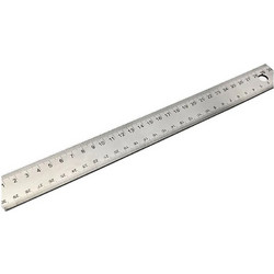 Wedo Χάρακας Μεταλλικός 30cm Γκρι 525130