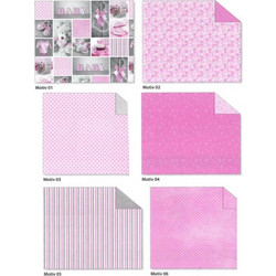 Ursus Pauline Χαρτί Pink 50x68cm 300gr 10τμχ