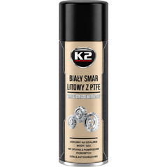 K2 White Grease PTFE Λευκό Γράσο με PTFE σε Σπρέι 400ml - W121